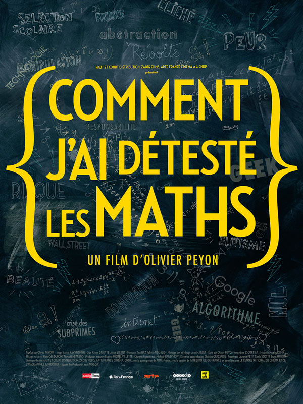 affiche du film Comment j’ai détesté les Maths