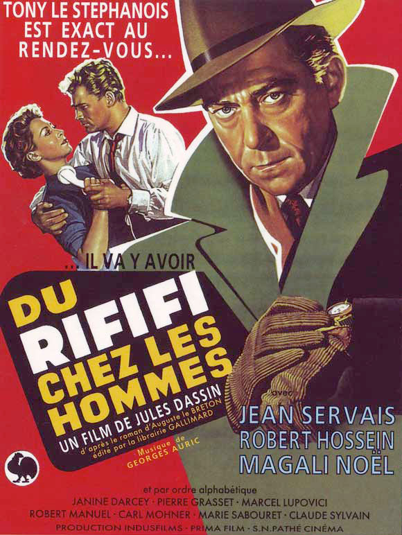 affiche du film Du Rififi chez les hommes