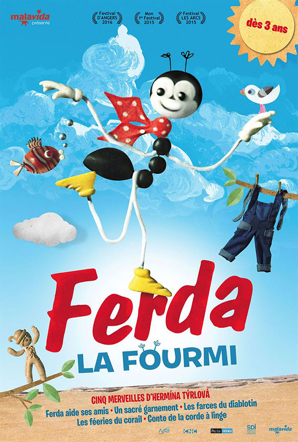 affiche du film Ferda la fourmi