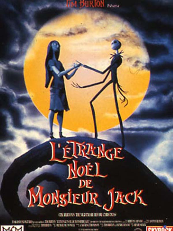 affiche du film L’Etrange Noël de M. Jack (The Nightmare Before Christmas)