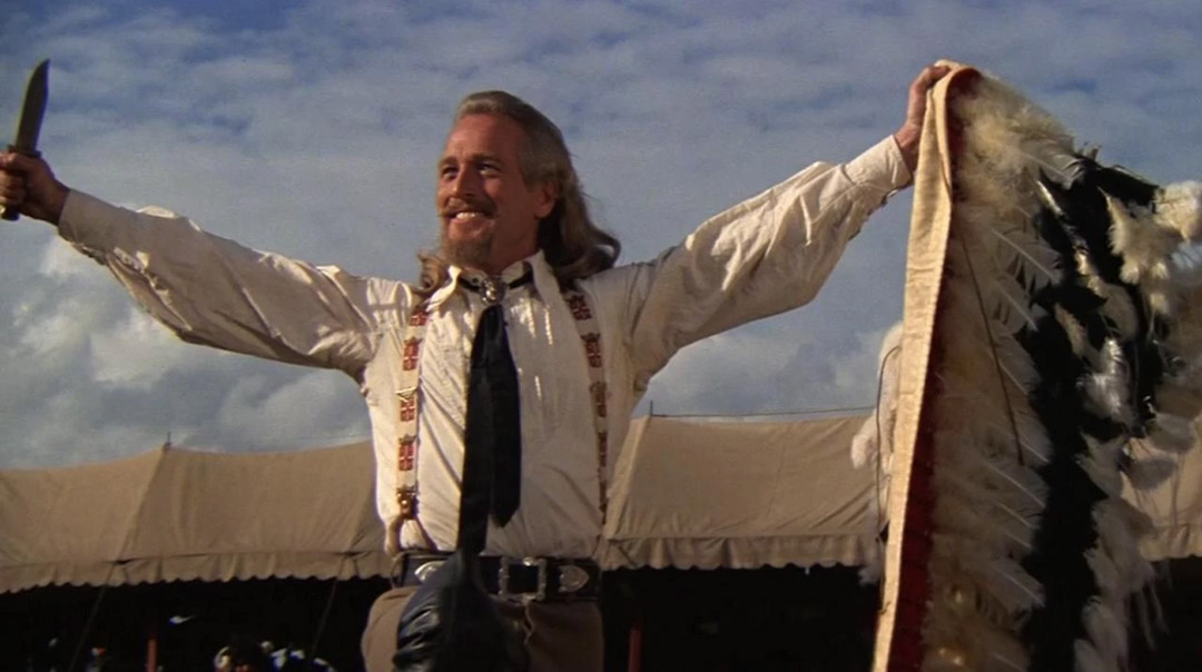 Paul Newman dans Buffalo Bill et les Indiens