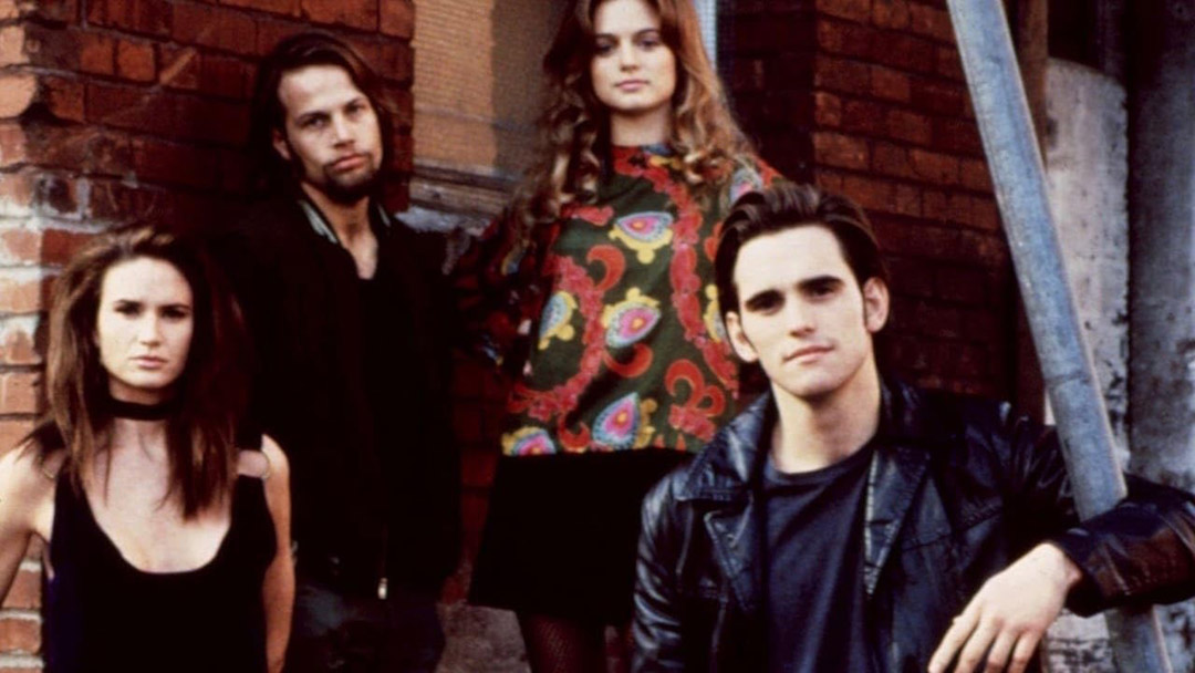 Matt Dillon, Heather Graham, James Le Gros, Kelly Lynch dans Drugstore Cowboy