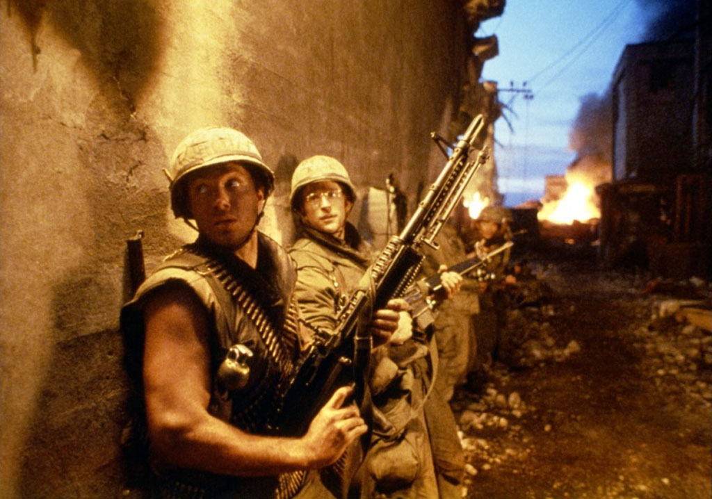 Matthew Modine, Adam Baldwin dans Full metal jacket