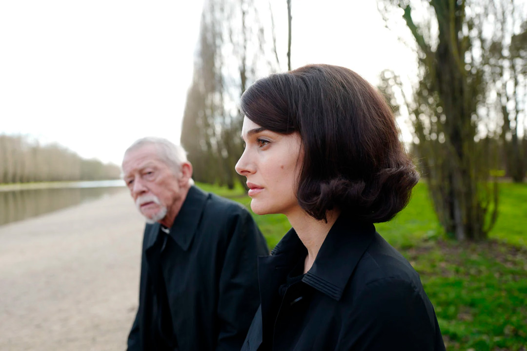 Natalie Portman, John Hurt dans Jackie