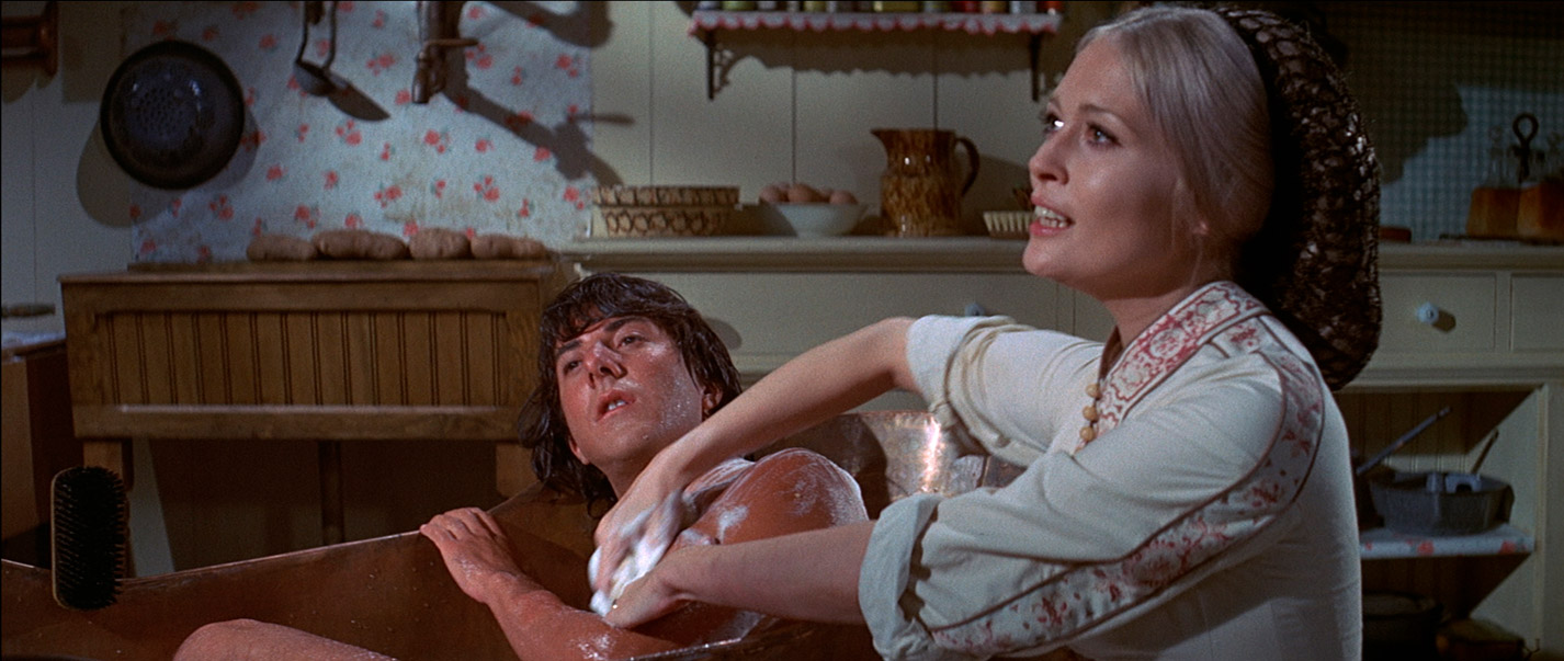 Dustin Hoffman, Faye Dunaway dans Little Big Man