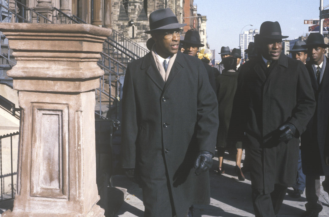 Denzel Washington dans Malcolm X