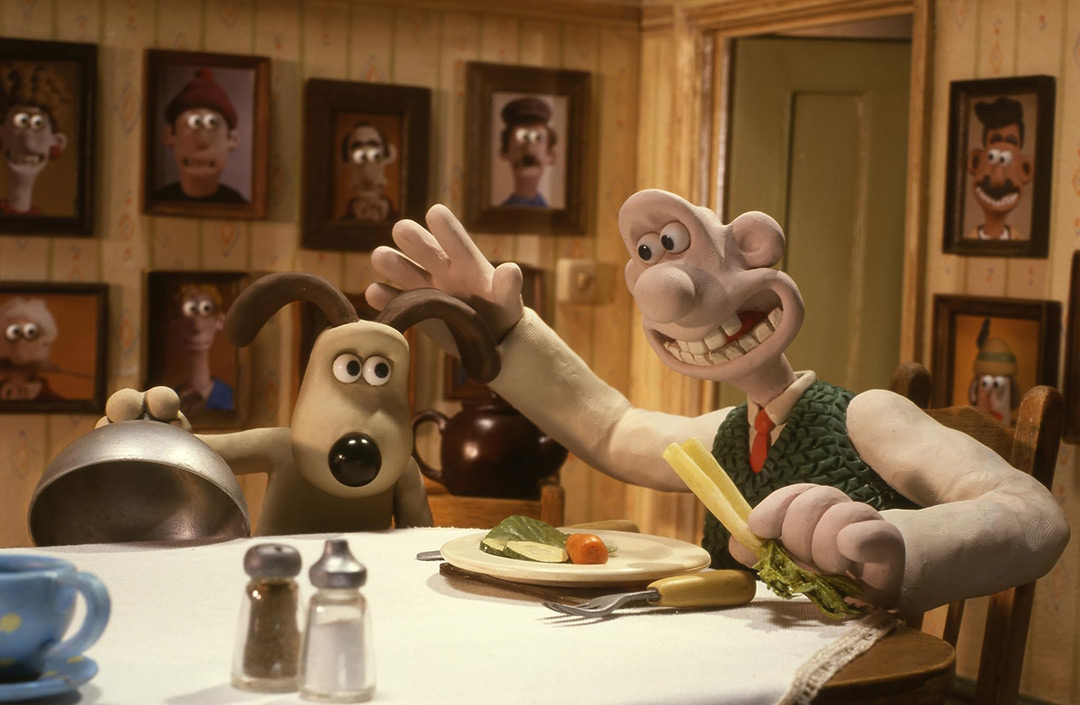 dans Wallace et Gromit : le mystère du lapin garou