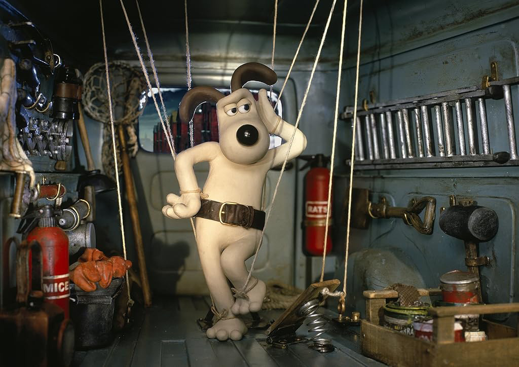 dans Wallace et Gromit : le mystère du lapin garou