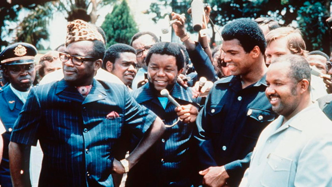 Muhammad Ali, Mobutu Sese Seko dans When We Were Kings